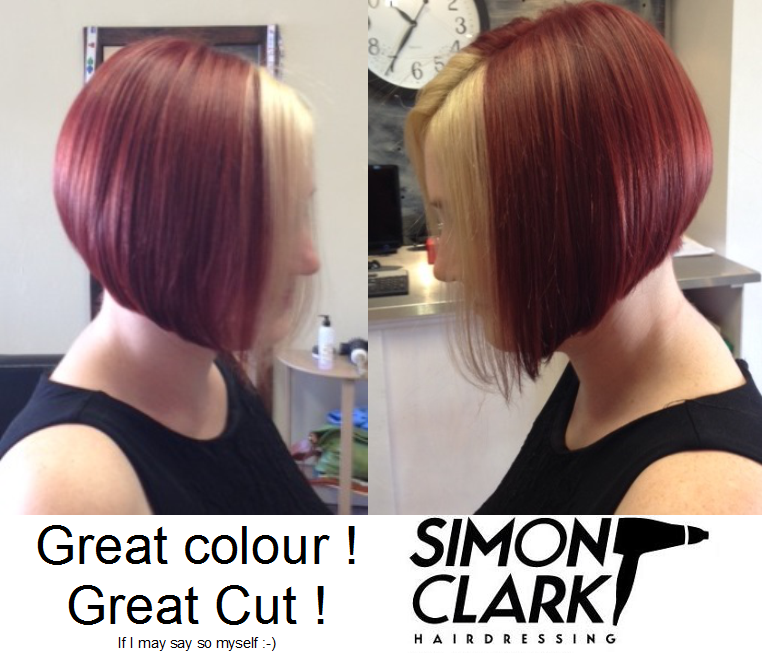 Simon Clark Hairdressing A line bob