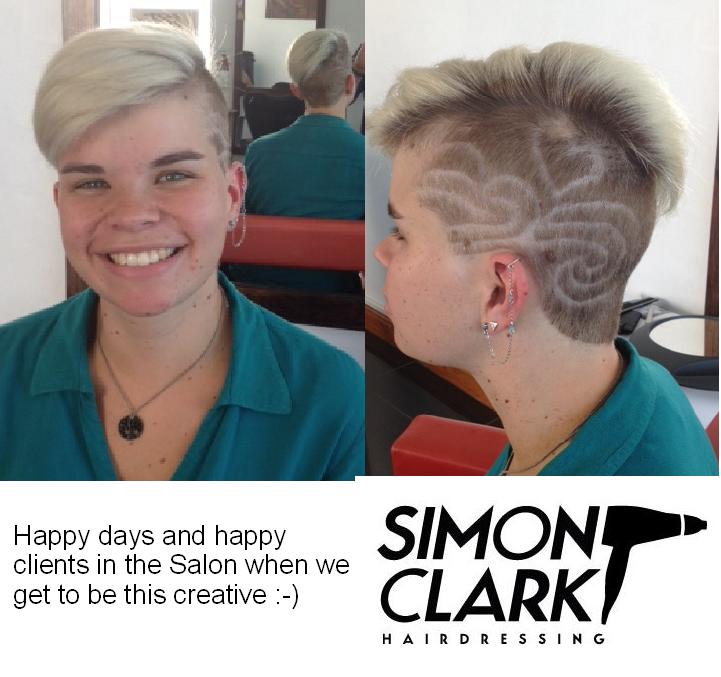 simon Clark hairdressing Jade